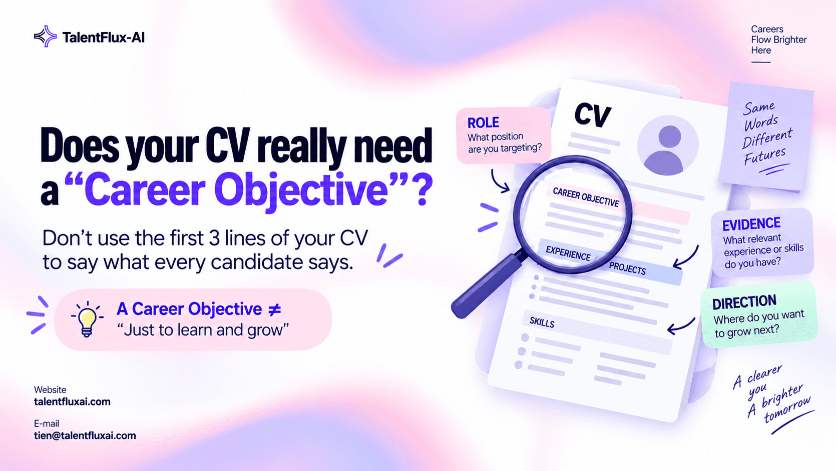 Career Objective for a CV: How to Write One That’s Clear, Specific, and Relevant