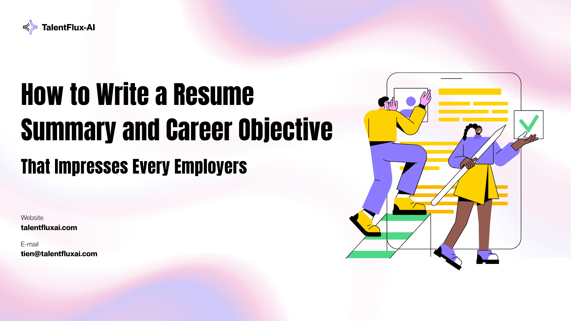 How to Write an Impressive Career Objective and Professional Summary for Your CV