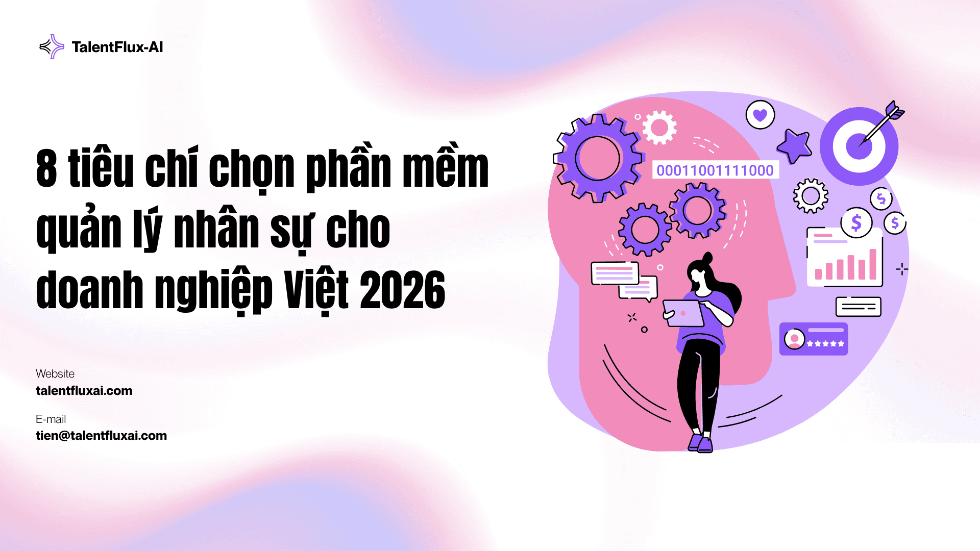 Top 8 tiêu chí chọn phần mềm quản lý nhân sự HRM cho doanh nghiệp Việt 2026